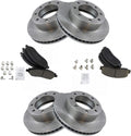 TRQ Front and Rear Brake Pad & Rotor Kit for 2005-2007 Ford Super Duty