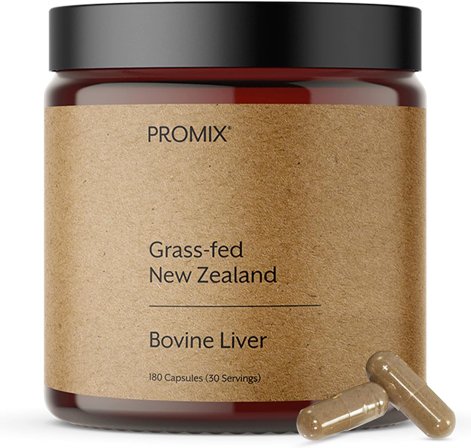 ProMix Nutrition Grass Fed Raw Beef Liver Supplement for Health