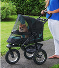 Pet Gear No-Zip NV Pet Stroller for Cats and Dogs with Comfort