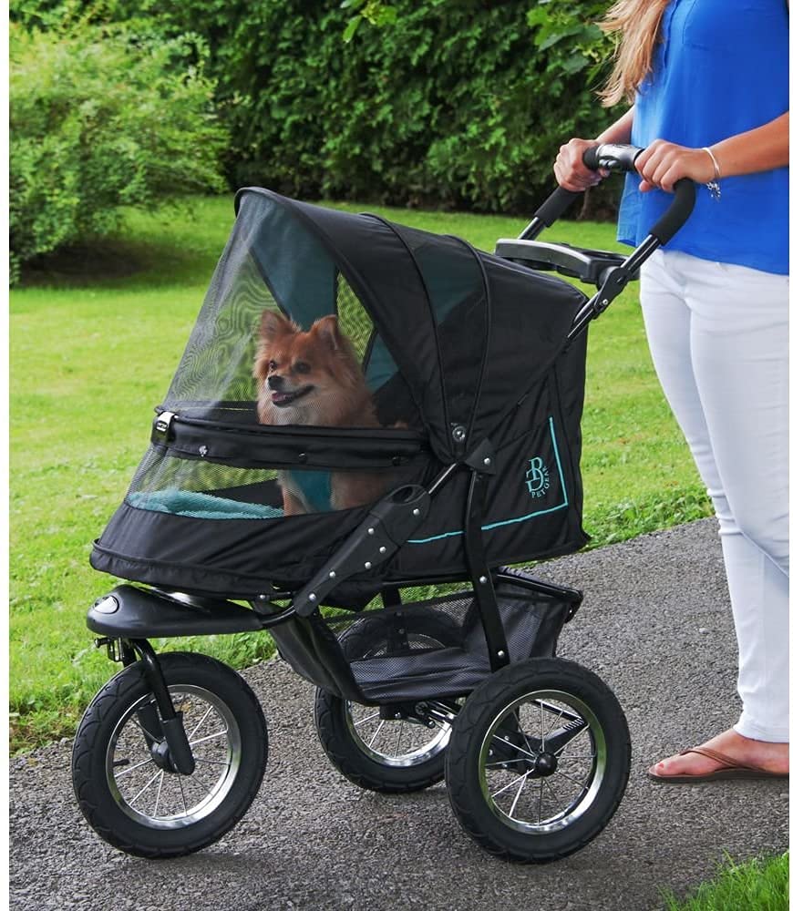Pet Gear No-Zip NV Pet Stroller for Cats and Dogs with Comfort