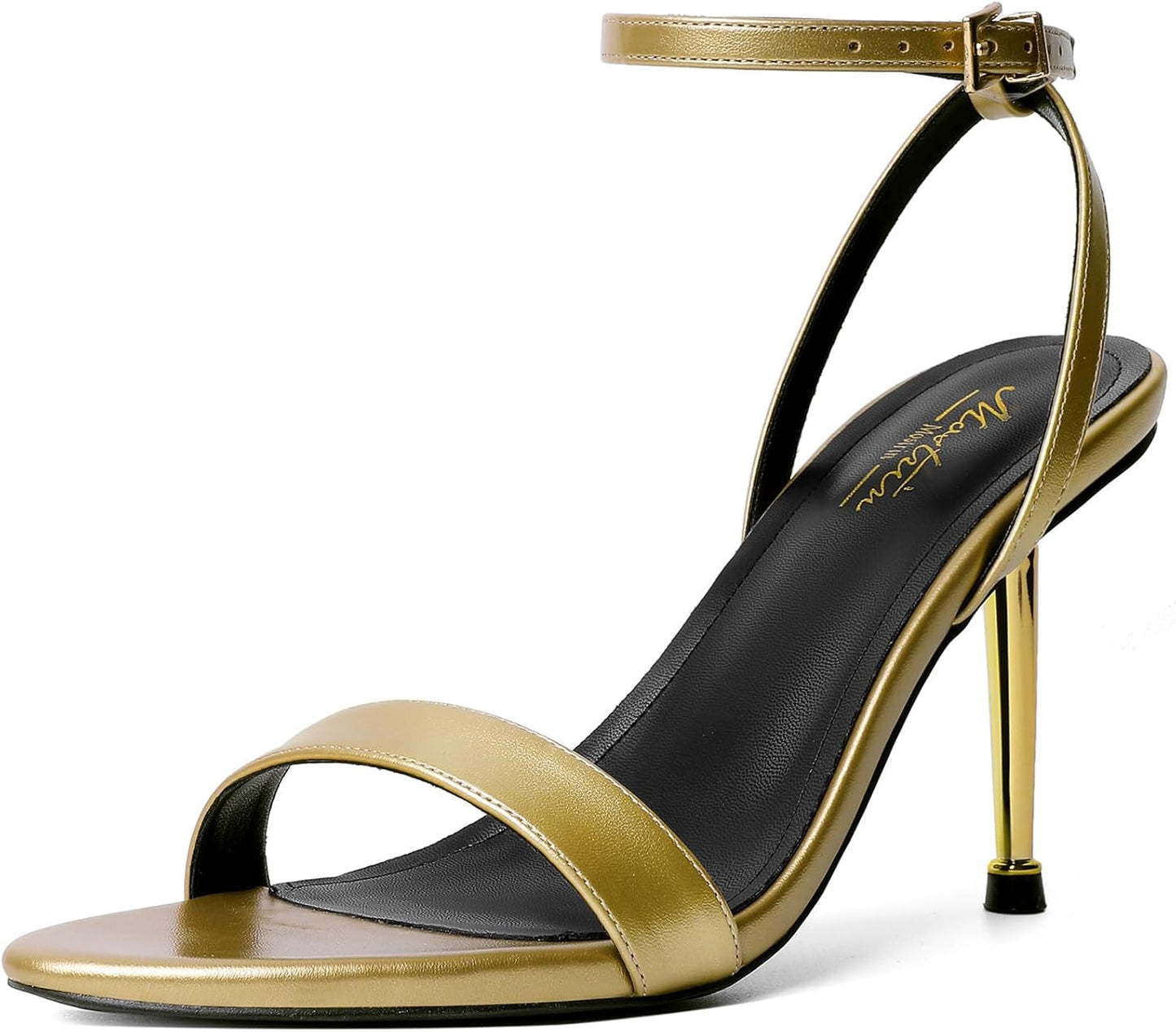 Mostrin Heels for Women: Strappy Lace Up Stiletto Sandals