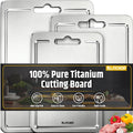 Titanium Cutting Boards 3pcs Set - Durable Double-Sided Chopping