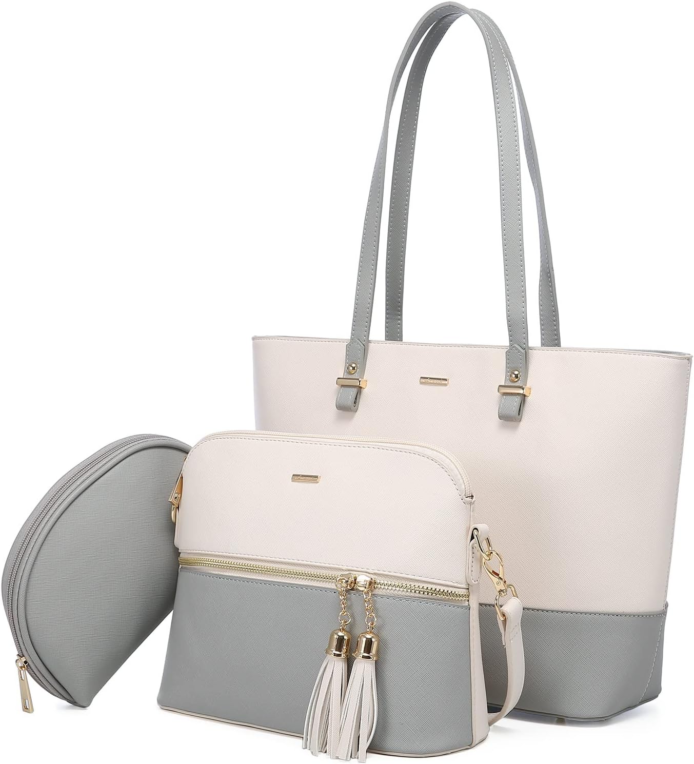 LOVEVOOK Handbags for Women - Stylish 3pcs Purse Set