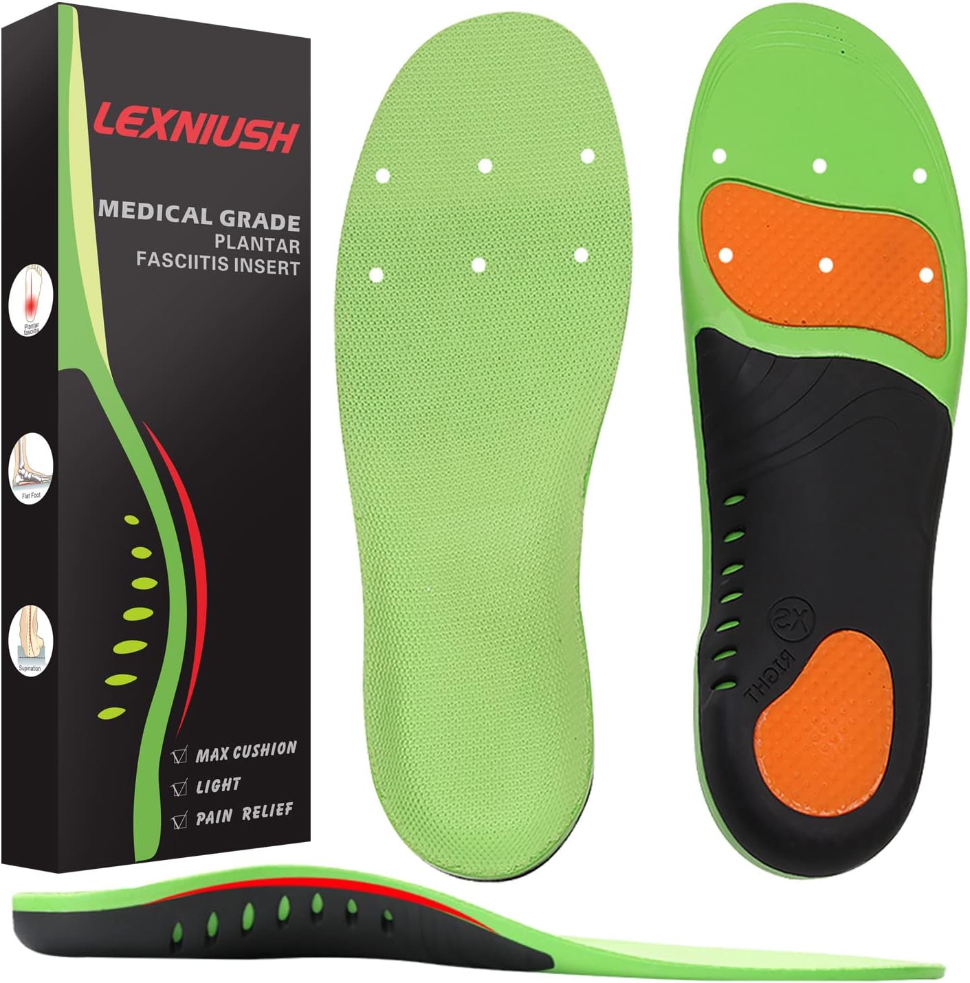 Orthotic Arch Support Insoles - Relieve Foot Pain