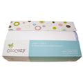 OsoCozy Prefolds Bleached Cloth Baby Diapers Size 2 - Thick Absorbent