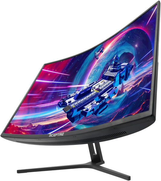Sceptre 32 Curved Gaming Monitor - 240Hz Overdrive for Smooth Gameplay