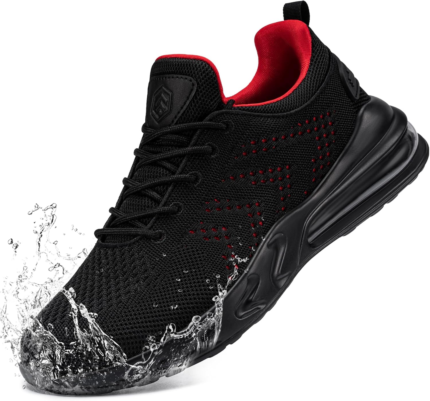 LARNMERN Non Slip Work Sneakers for Comfort and Safety