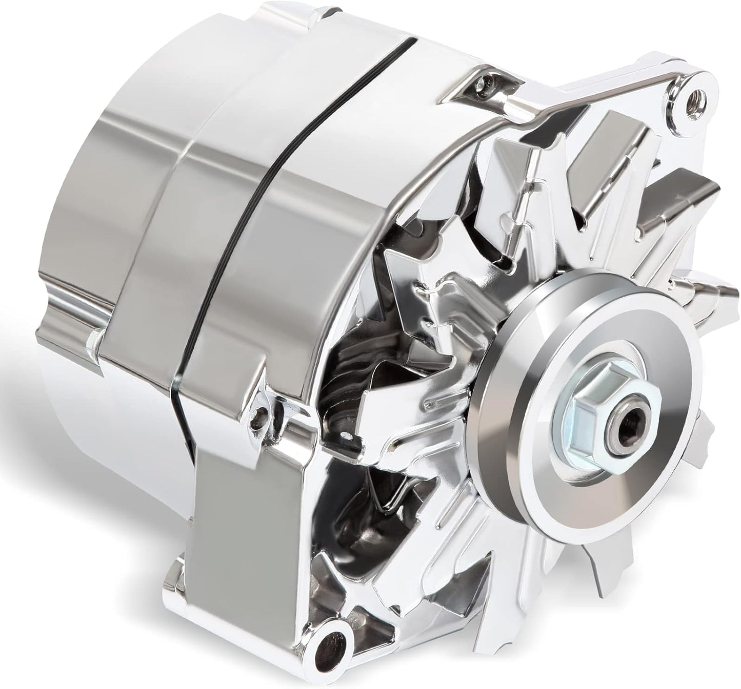 3 Wire Alternator Replacement for Chrome Self Exciting Street Rod