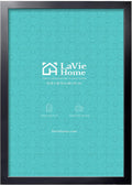 Picture Frame 19.25x26.75 Black Puzzle Frame - Classic Minimalist