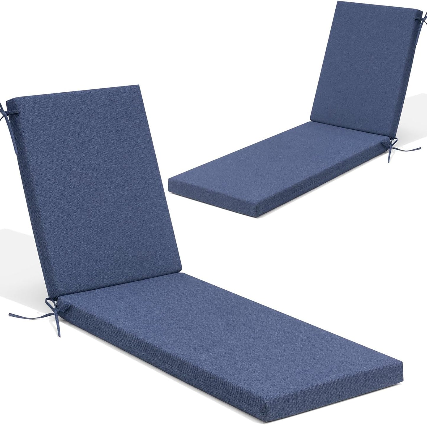 Crestlive Products Chaise Lounge Cushions for Outdoor Comfort