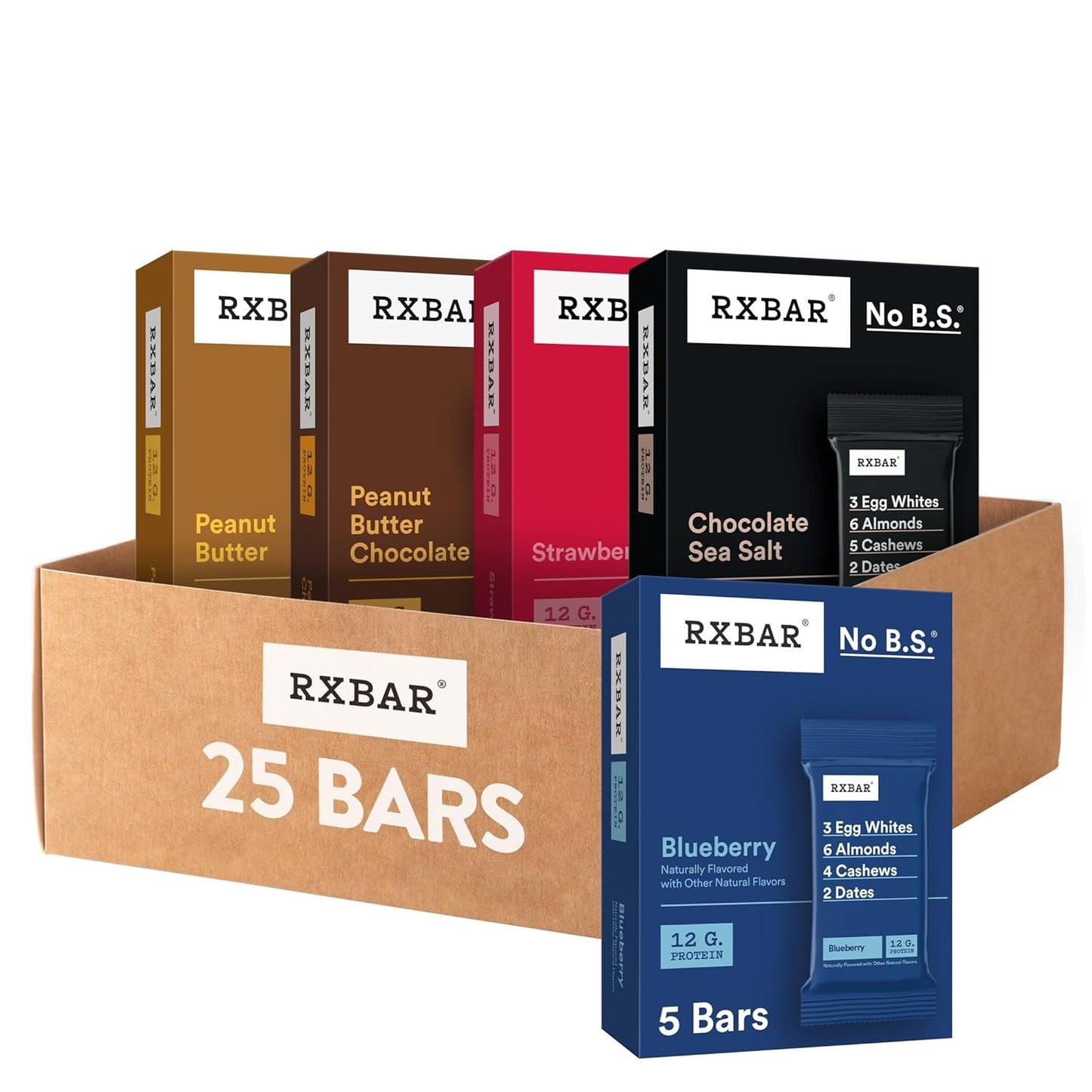 RXBAR Protein Bars Variety Pack for Healthy Snacking Options