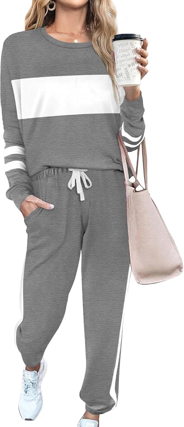 RUBZOOF Lounge Sets for Women 2 Piece Travel Sweatsuits