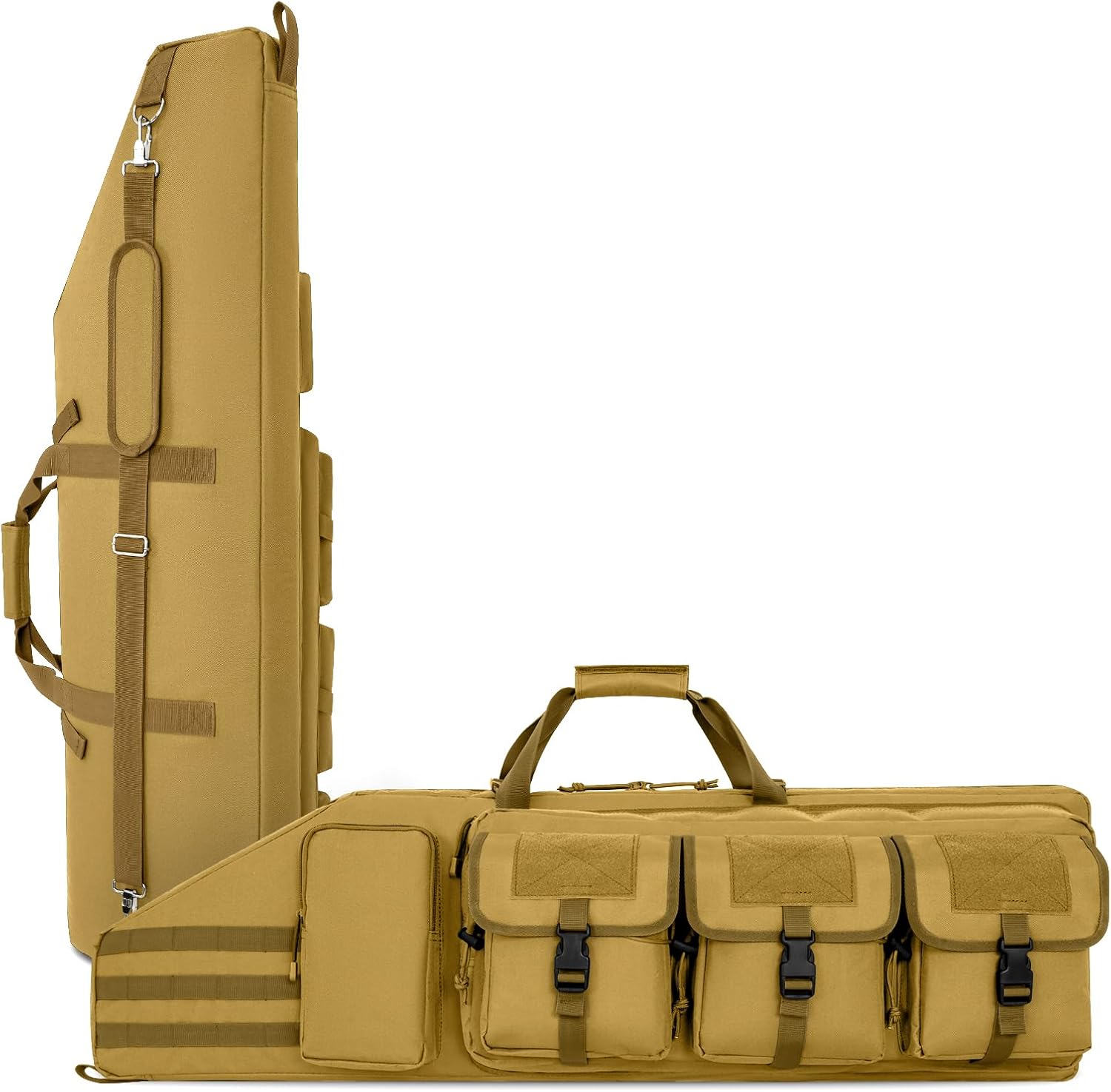 DULCE DOM Double Rifle Case for Safe Gun Transport and Storage