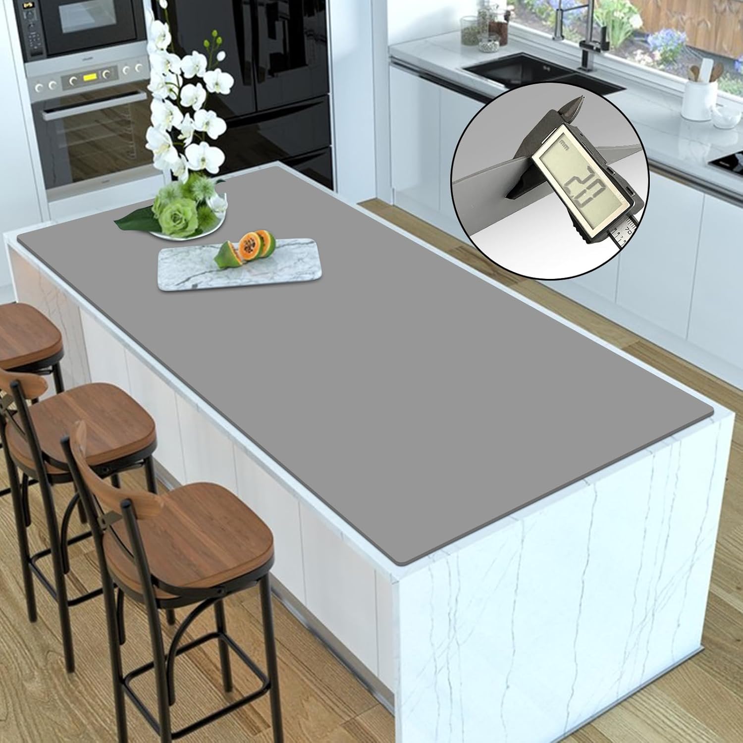 Silicone Mats for Kitchen Counter - Extra Large Heat Resistant