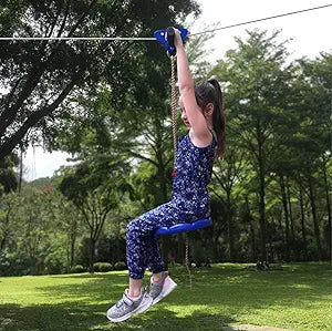 CTSC Zipline Kit with Stainless Steel Spring Brake for Kids