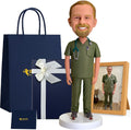 Custom Bobblehead 6/7/8 in Personalized Handmade Sculpture - Great