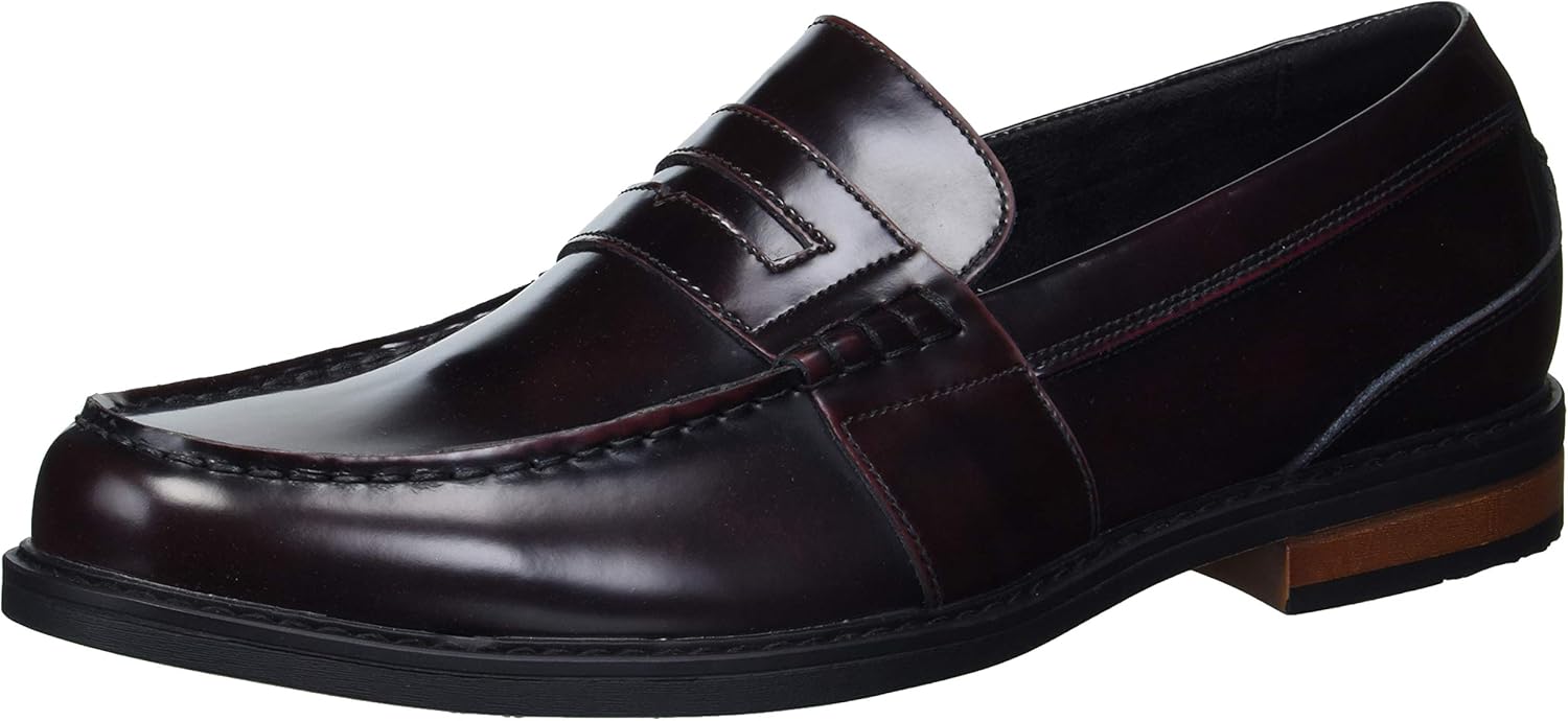 Nunn Bush Men's Lincoln Classic Penny Loafer Slip-On for Style