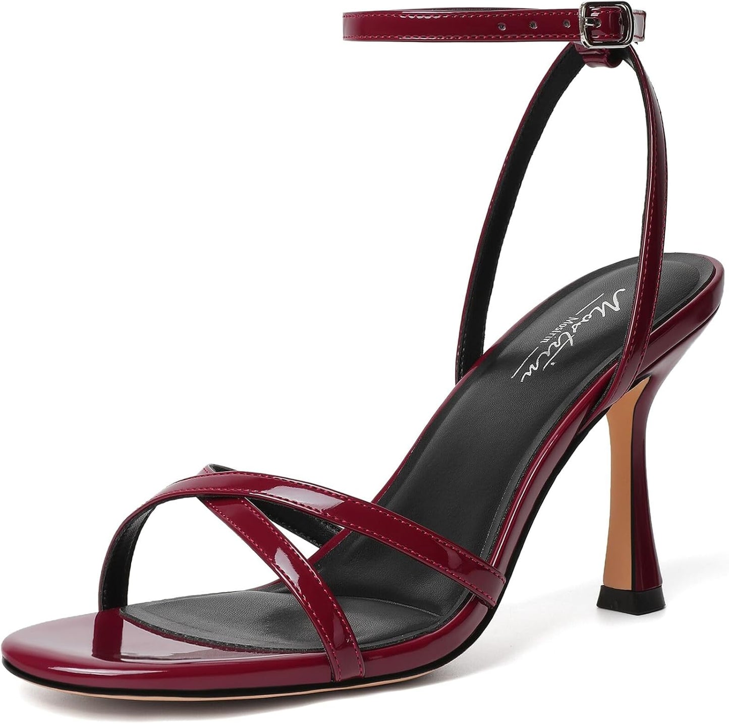 Mostrin Strappy Heels for Women - Chic Lace Up Ankle Sandals