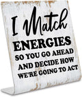 Funny Office Desk Sign 4 in Square Stainless Steel - Office Humor
