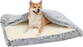 Orthopedic Dog Bed with Blanket for Cozy Cuddling Comfort