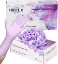 Nitrile Disposable Latex-Free Gloves Purple - 5mil 100PCS - Durable
