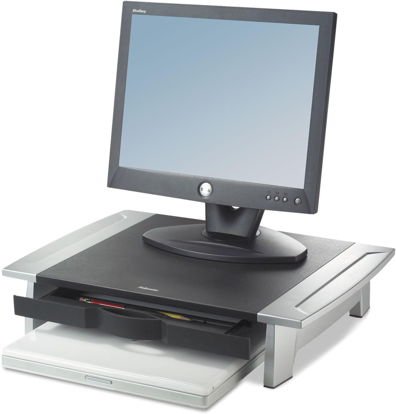 Fellowes 8031101 Monitor Riser for Ergonomic Workspace Setup