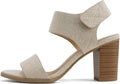 Soda Wait-A Women Open Round Toe Chunky Heel Sandals - 3in Comfort