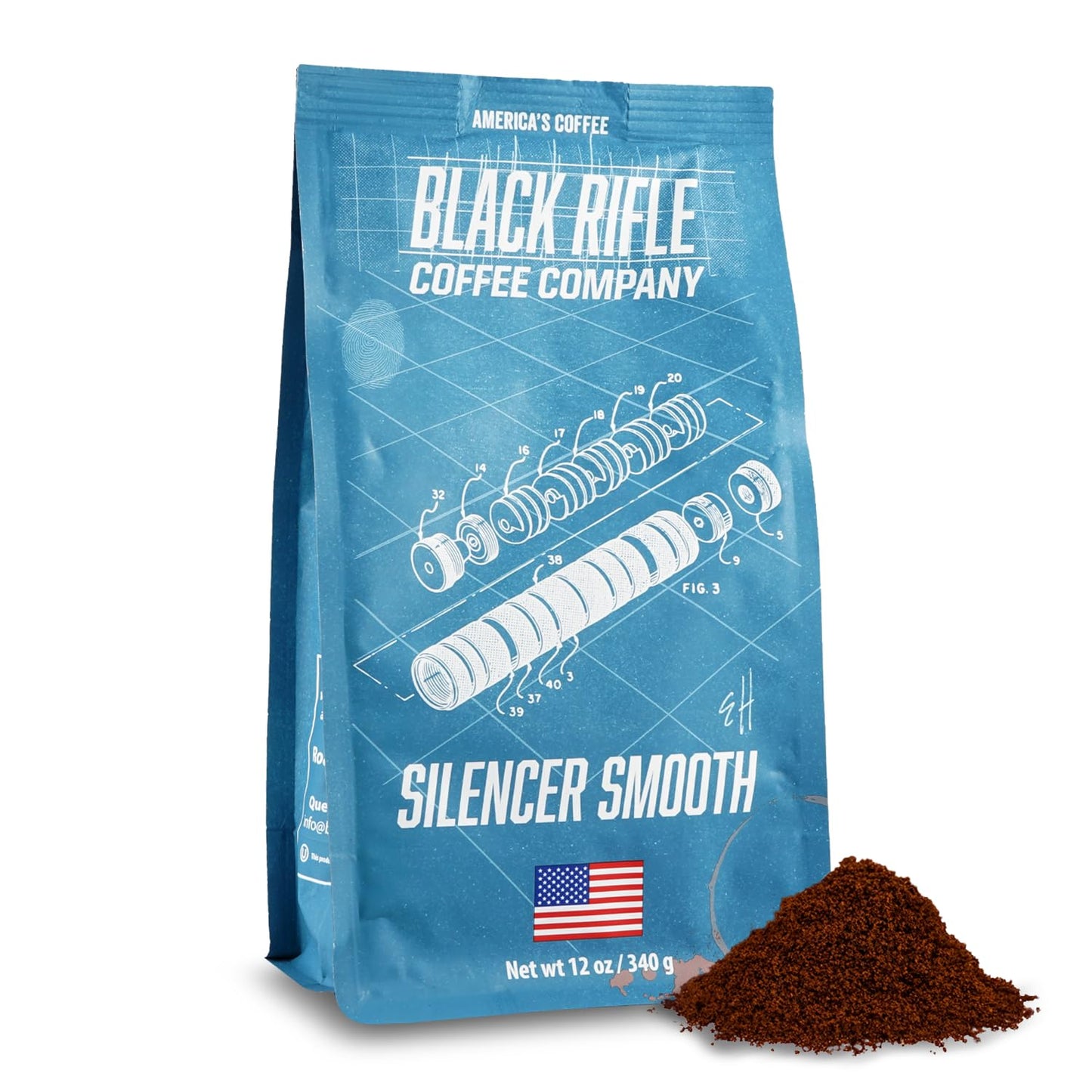 Silencer Smooth Light Roast Coffee 12 OZ