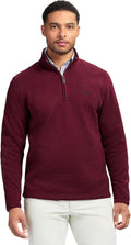 Sweater Fleece Quarter Zip - Lightweight Warmth with Soft Touch
