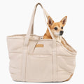 NoblePup Plush Dog Purse Carrier for Small Dogs - Cozy Travel Tote