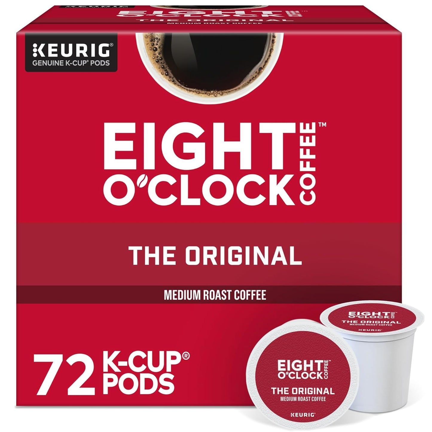 72 Count Keurig K-Cup Pods, Medium Roast