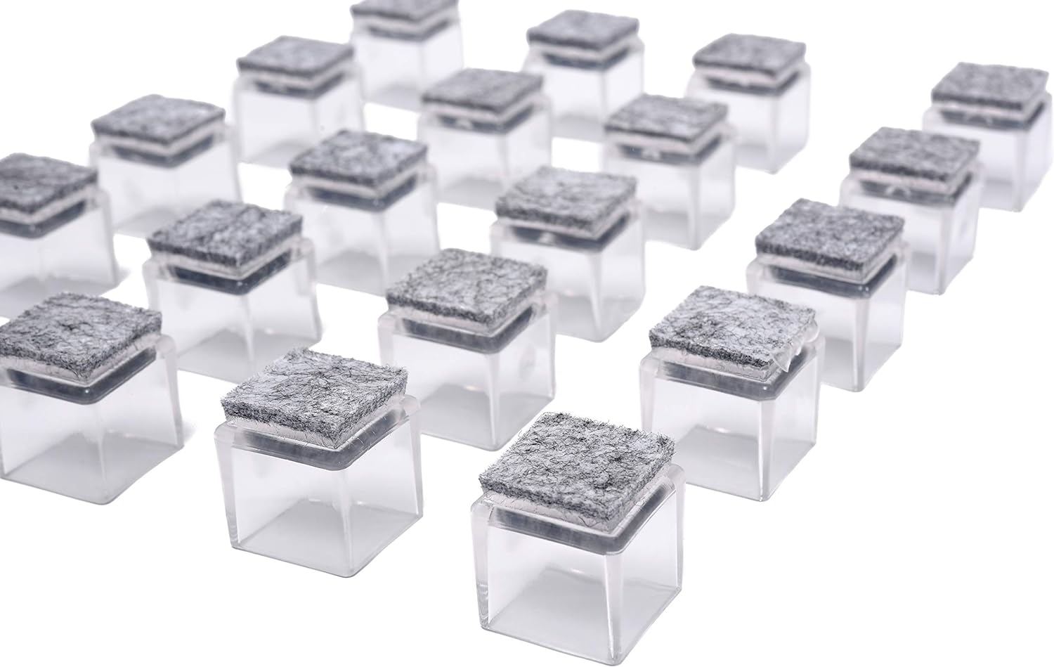 Furnigear 1 Square Chair Leg Caps - Protect Floors!