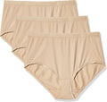 Vanity Fair Women's Comfort Where It Counts Brief (3 Pack) - No Ride