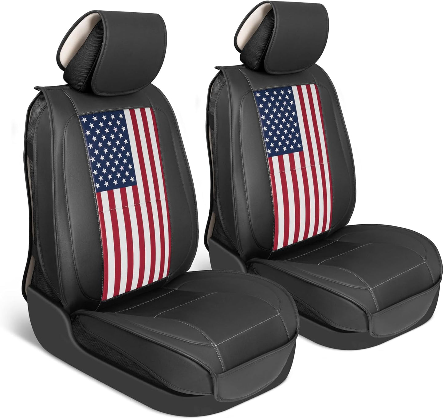 American Flag Seat Covers for Trucks, Cars, & SUVs - Napa Leather