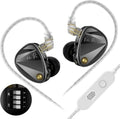 KZ Vader Pro in-Ear Monitors - Triple Driver IEM with 4 Tuning