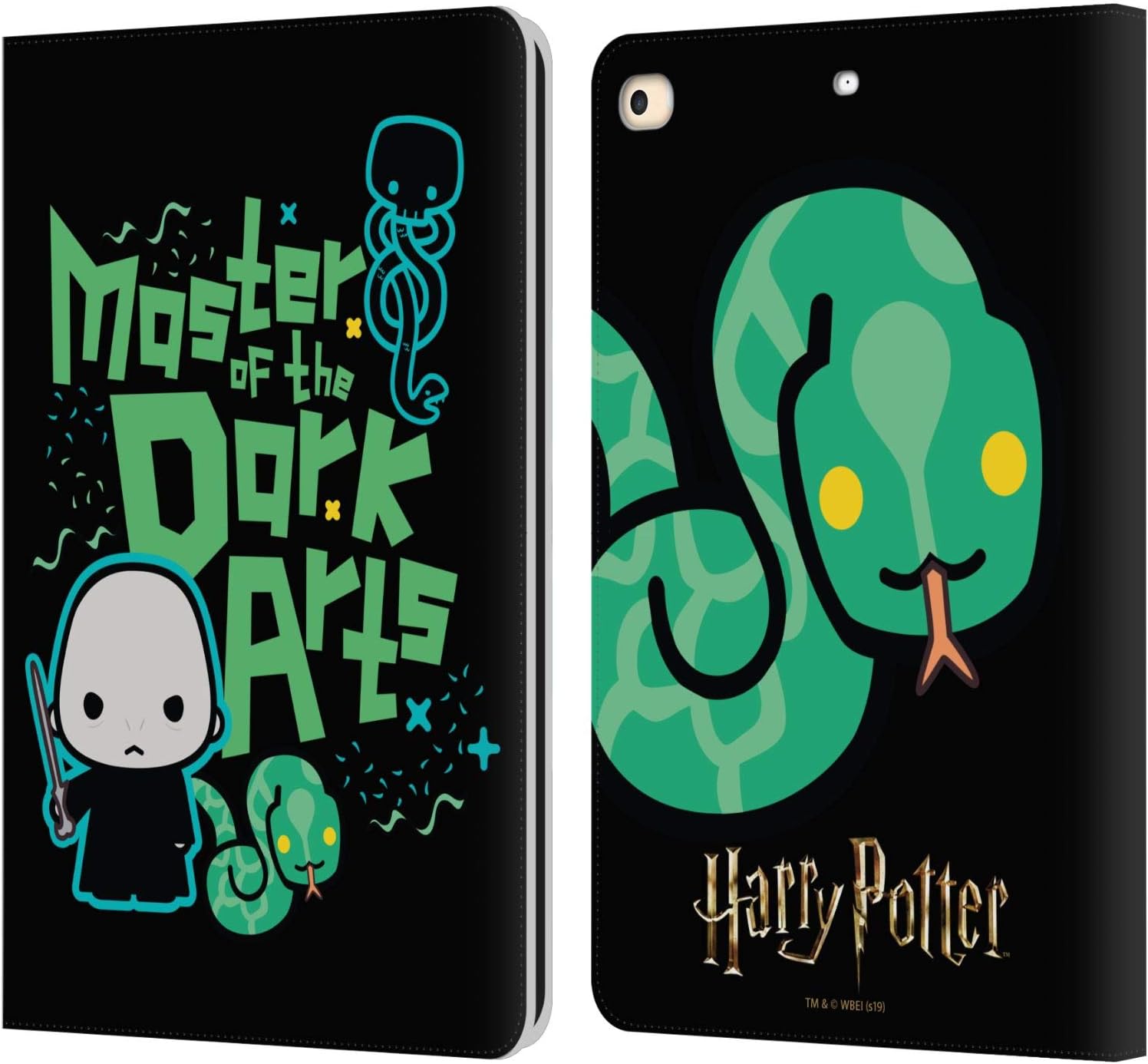 Harry Potter Voldemort Deathly Hallows Leather Wallet Case