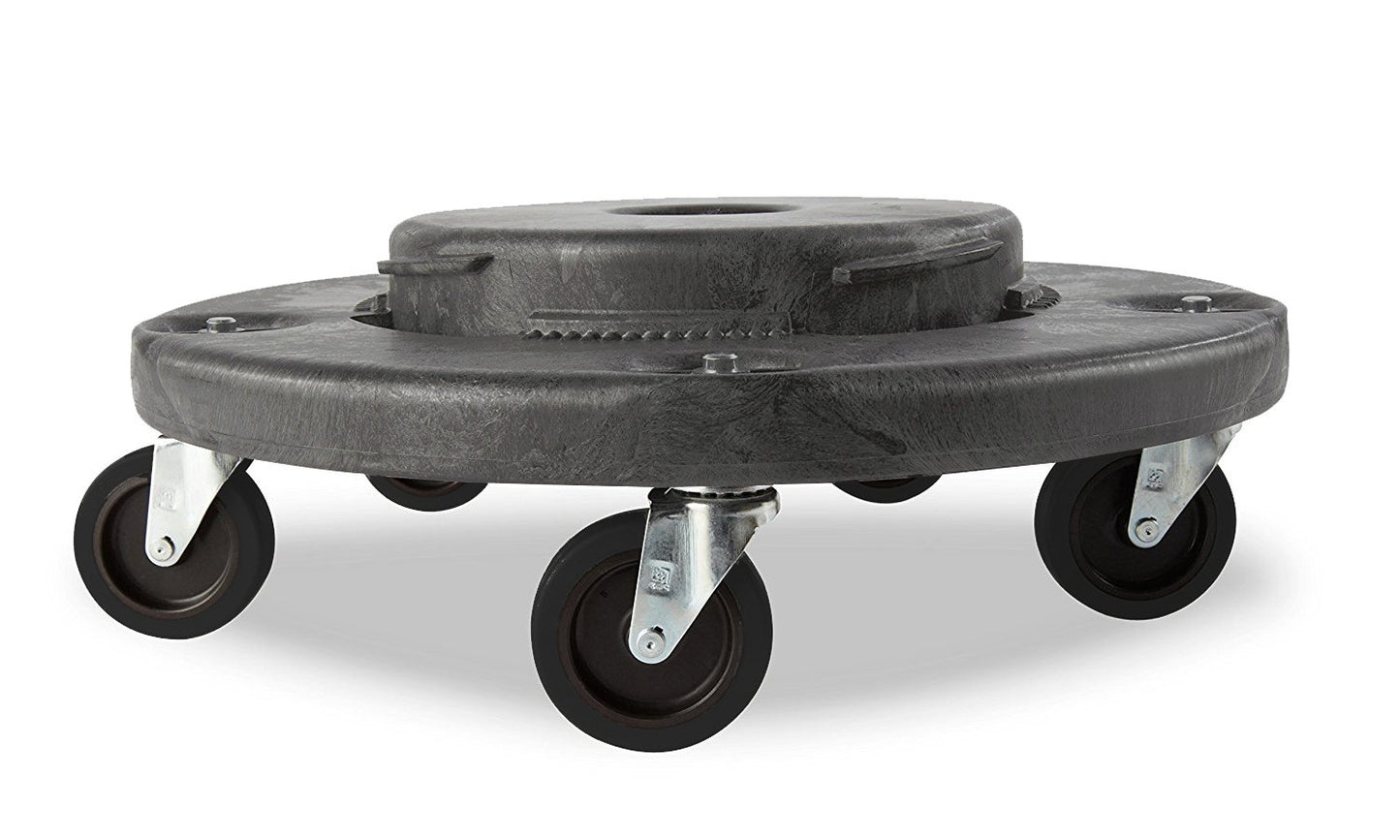 Heavy-Duty Trash Can Dolly with 5 Casters for Easy Transport