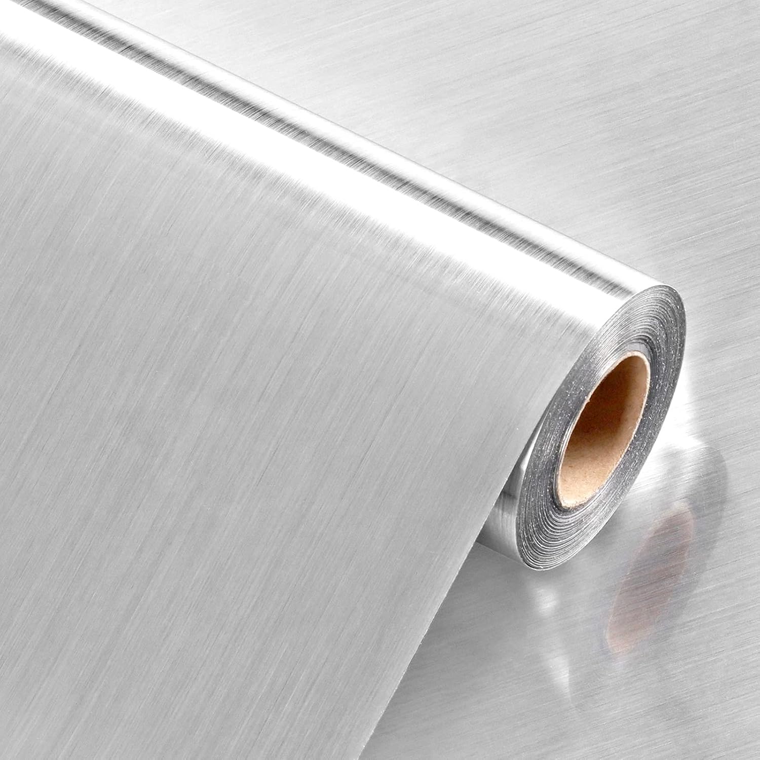 Stainless Steel Contact Paper for Kitchen Backsplash and More