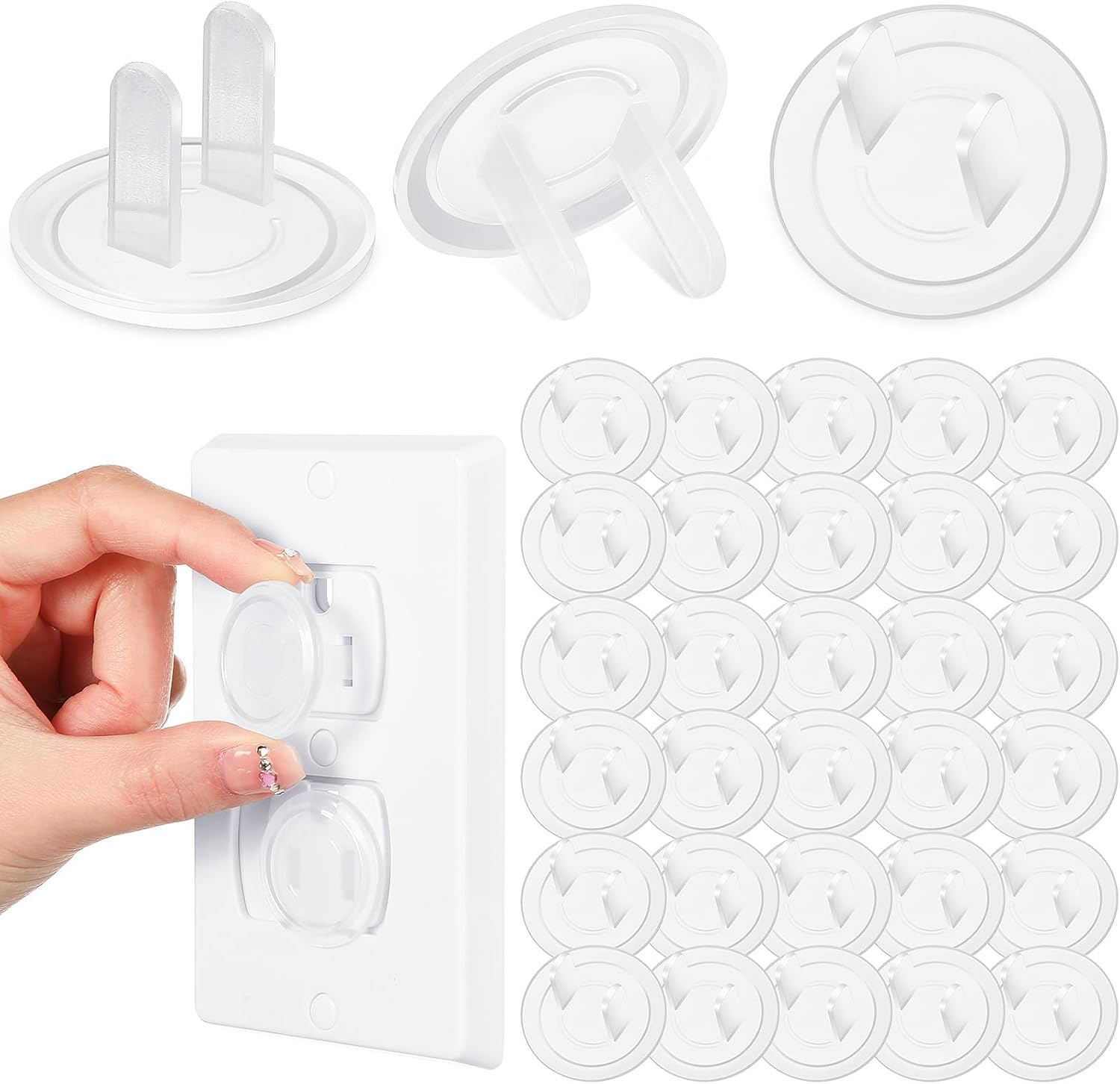 Thyle 750 Pcs Outlet Covers for Child Safety and Protection
