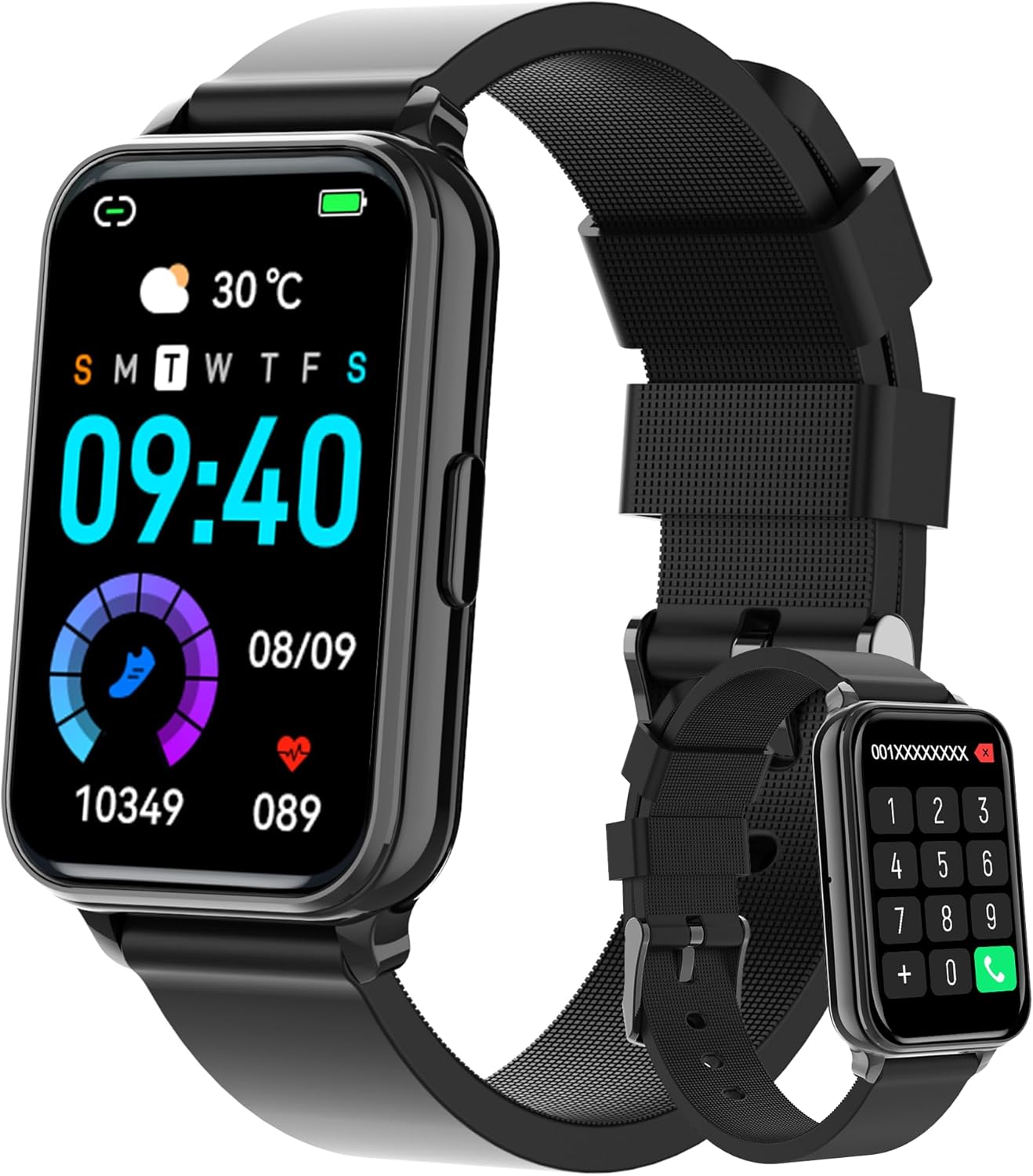 Virozis Smart Watch: Answer Calls, Monitor Health, Stay Active