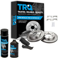 Front Brake Pad & Rotor Kit for 02-06 Cadillac and 99-08 Chevrolet GMC