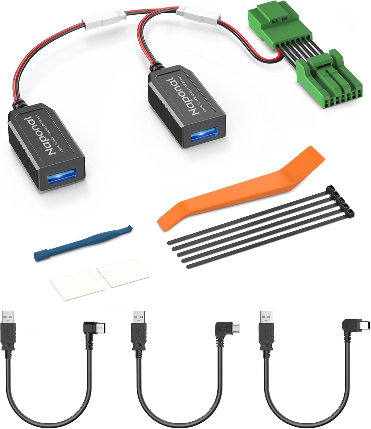 GPS DashCam Power Adapter for Honda and Acura Models