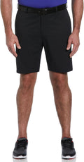 PGA TOUR Mens 9 in Flat Front Golf Shorts - Active Waistband Comfort