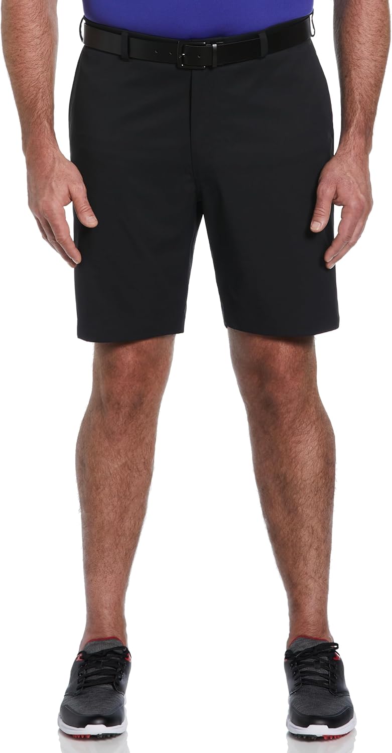 PGA TOUR Mens 9 Inch Golf Shorts with Active Waistband Comfort