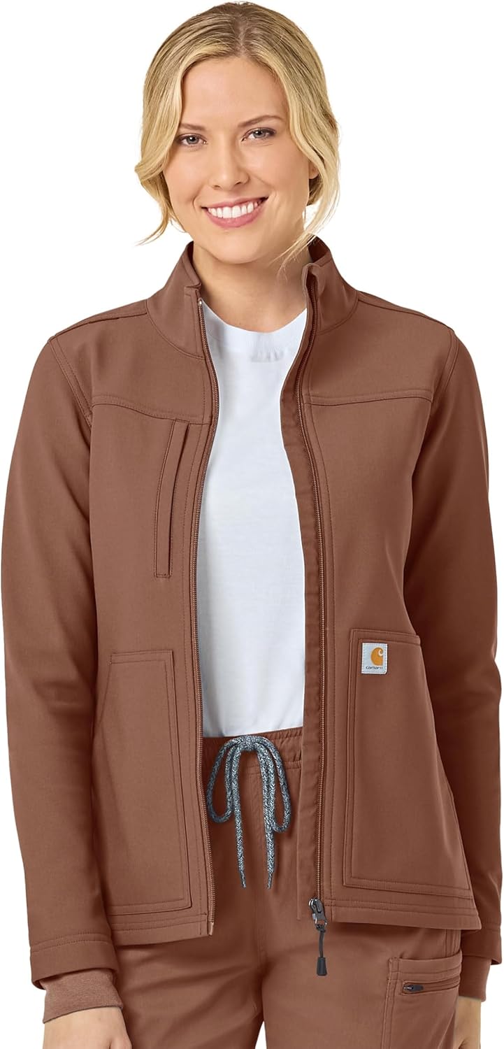Carhartt Scrubs C81023 Women's Rugged Flex Fleece Jacket Review