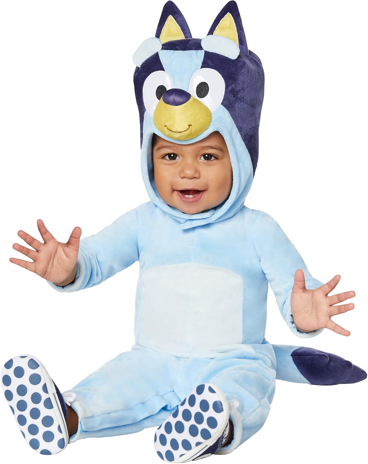 Officially Licensed Bluey Baby Bluey Costume for Kids Fun