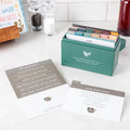 Meal Planner with 72 Recipe Cards - Weekly Menu Planner for Easy Meals