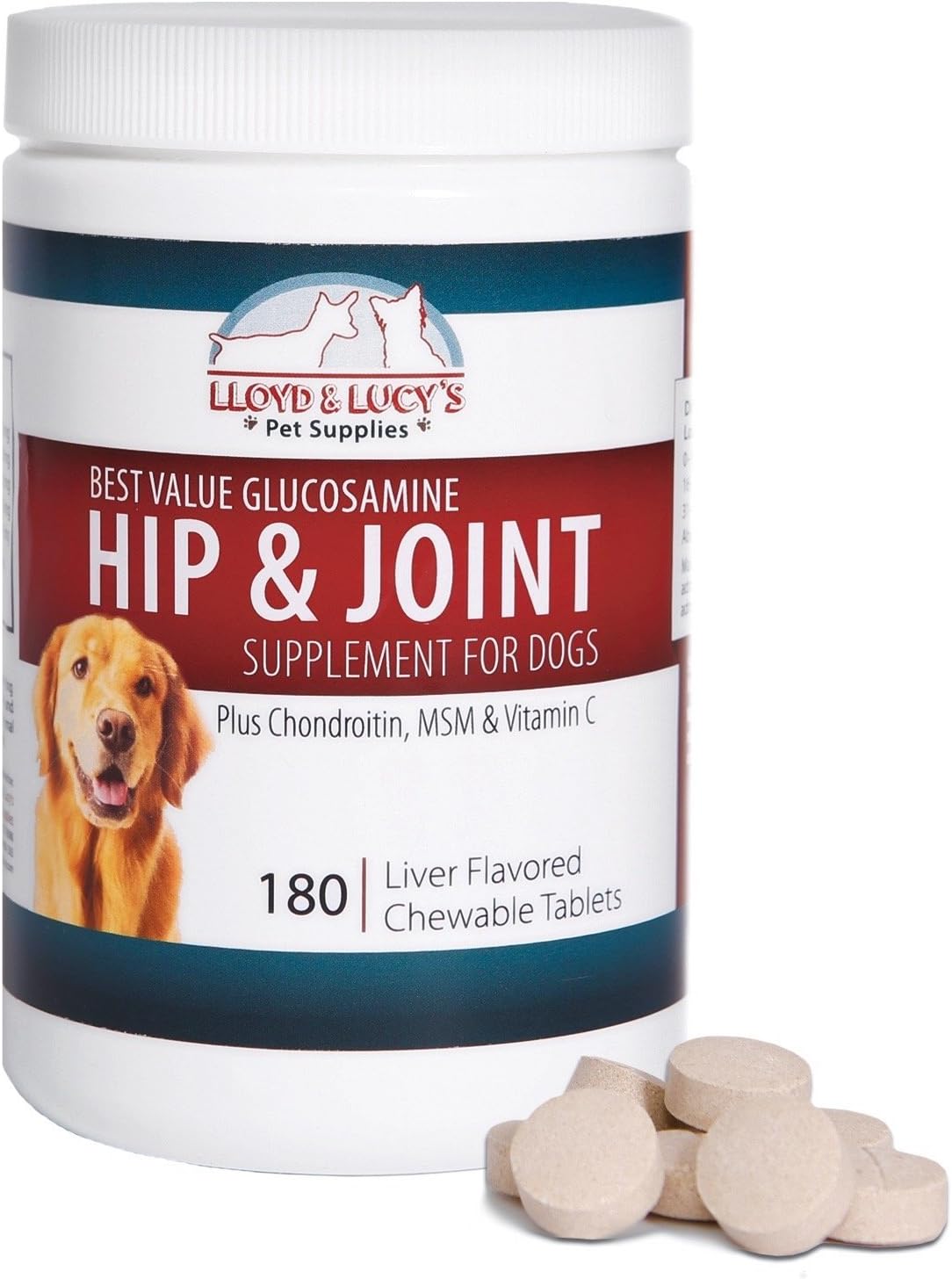 Lloyd & Lucy's Hip and Joint Supplement for Dogs - Chewable Treats