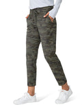 G Gradual Women's 7/8 Stretch Ankle Sweatpants with Deep Pockets while