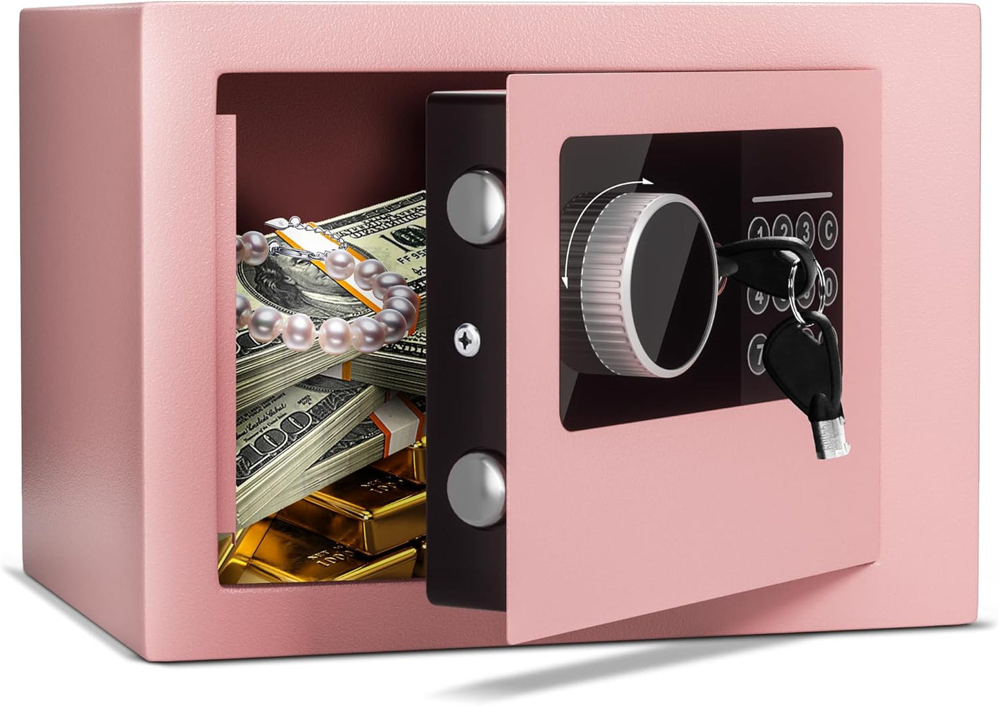 Digital Electronic Money Safe for Jewelry and Cash Storage